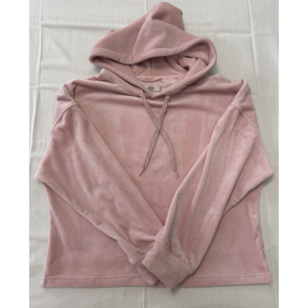 Ugg Safiya Velvet‎ fleece Pullover Pink Size Medium